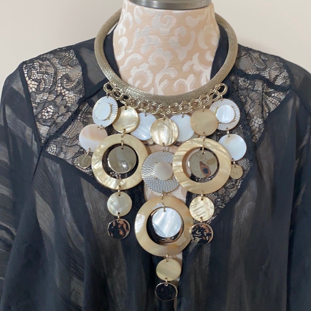 Chico’s Fallon Bib Statement Necklace